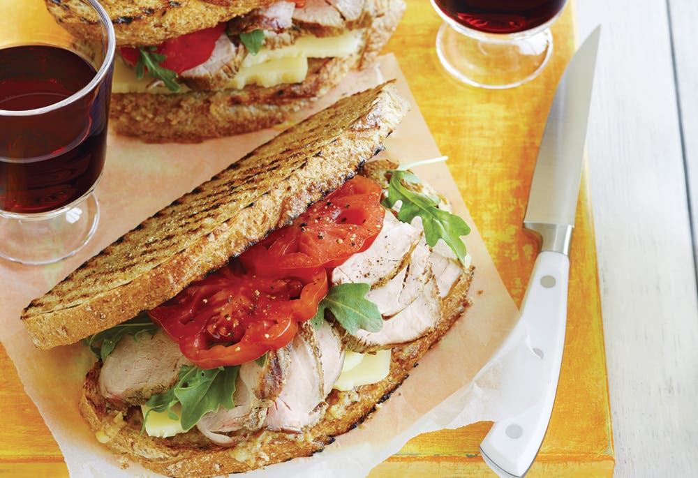 Sandwichs de luxe au porc grillé