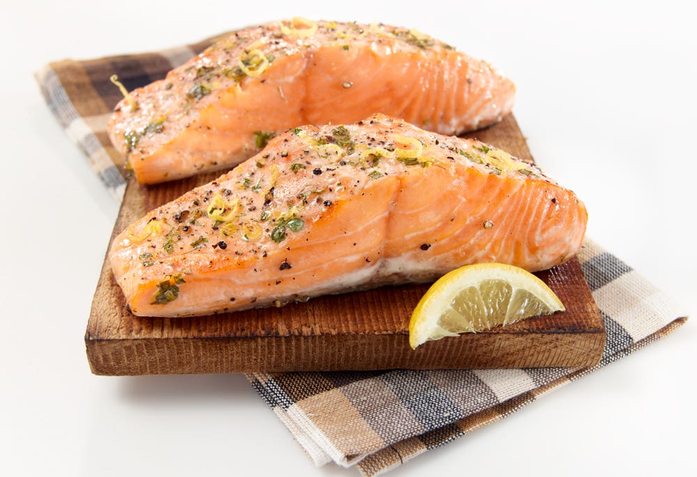 Saumon à la plancha