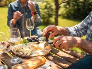 Local cheeses and pairings for the sunny season