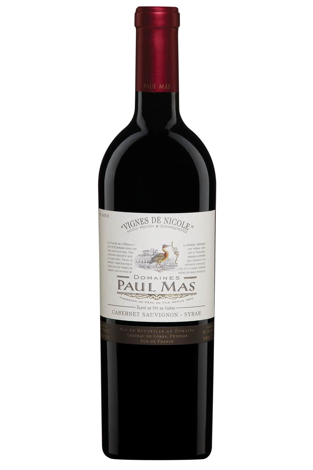 Domaines Paul Mas Vignes de Nicole Pays d Oc Product page SAQ.COM