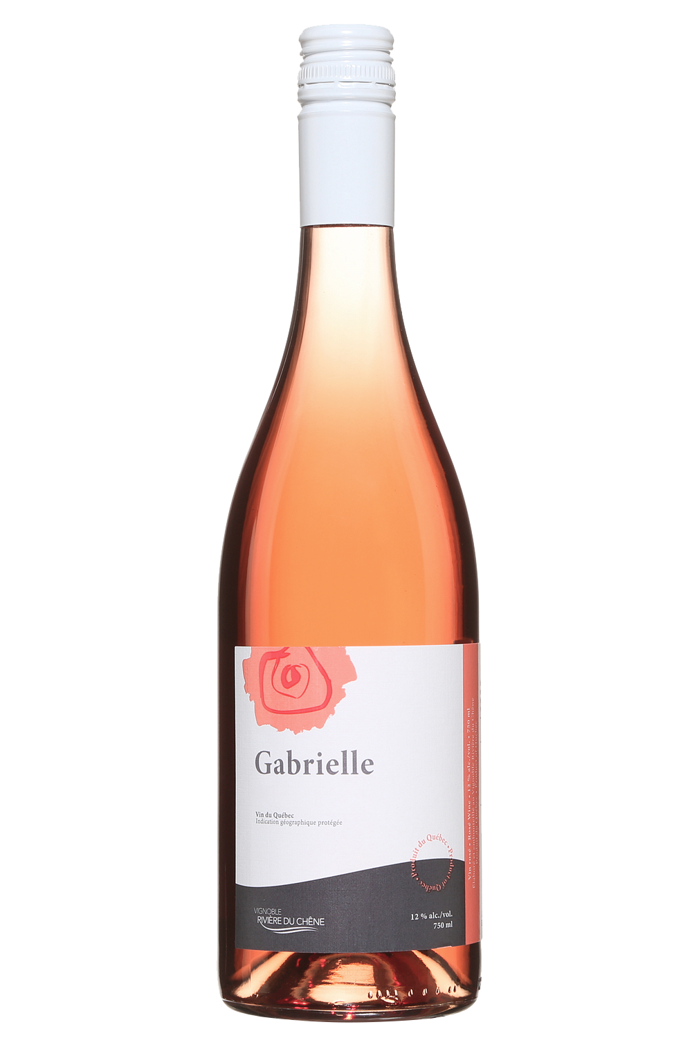 Vignoble Rivière du Chêne Le Rosé Gabrielle 2022