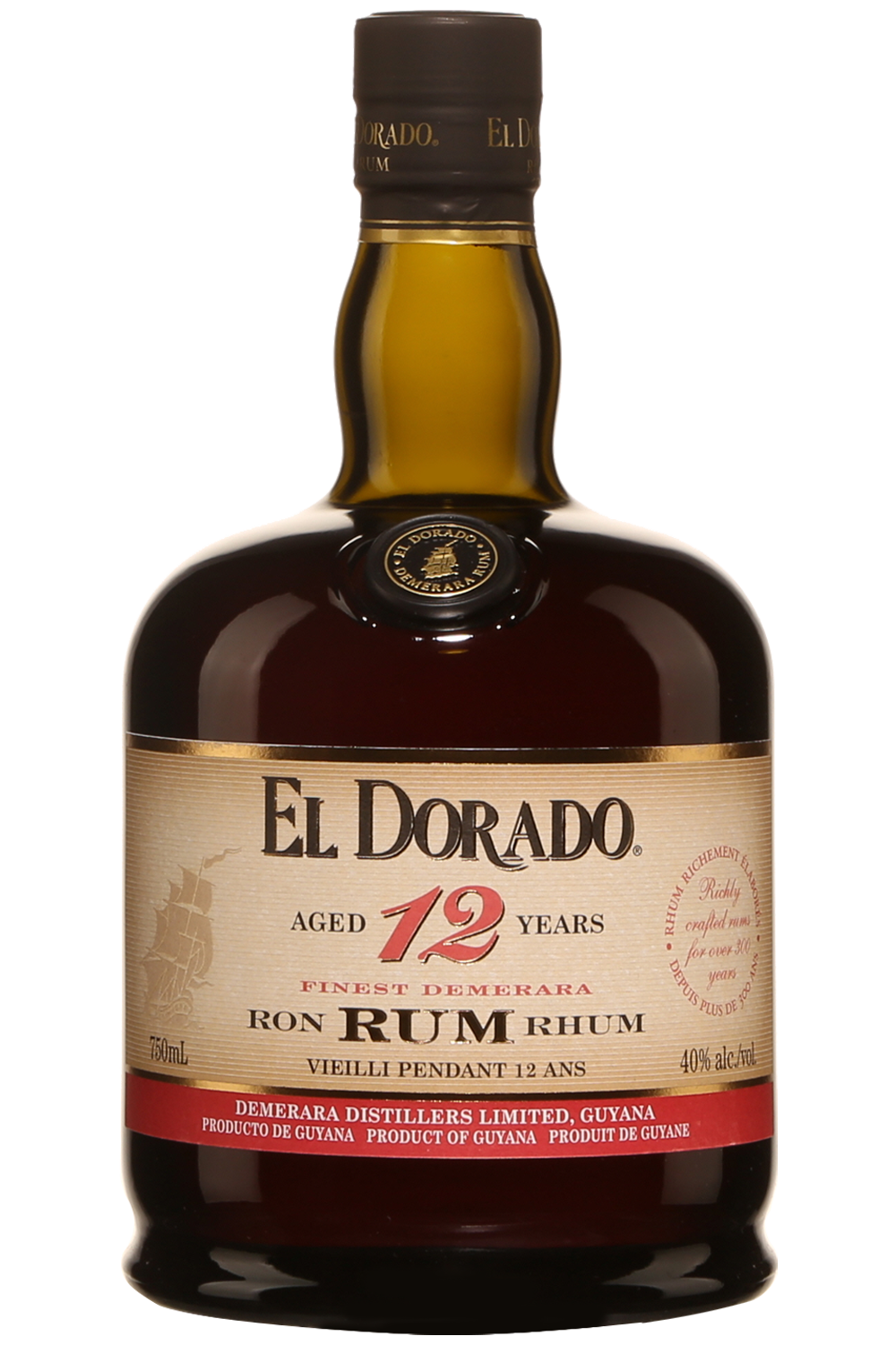 Coffret rhum El Dorado 12 ans, 15 ans & 21 ans