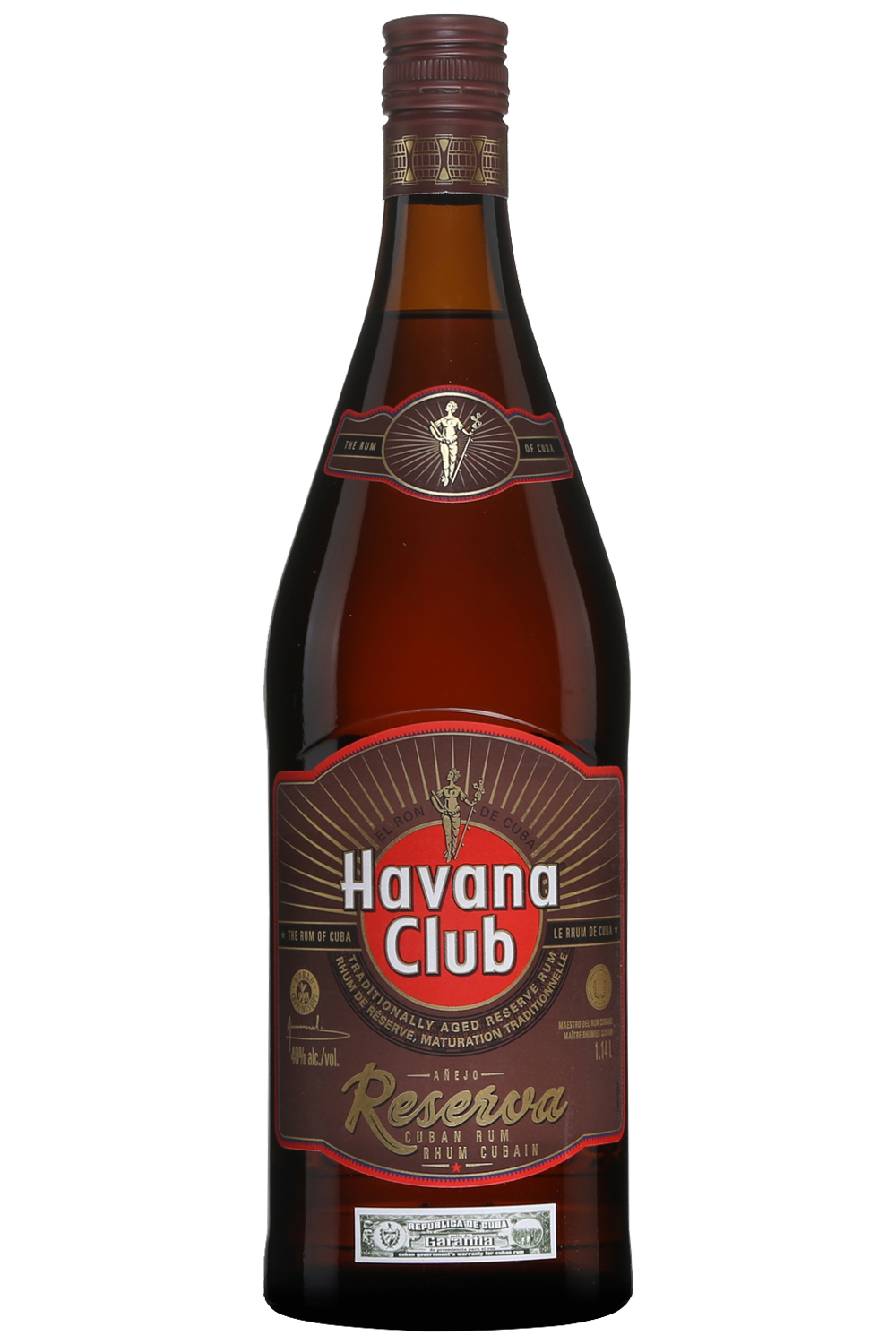 Havana Club Anejo Reserva Product page