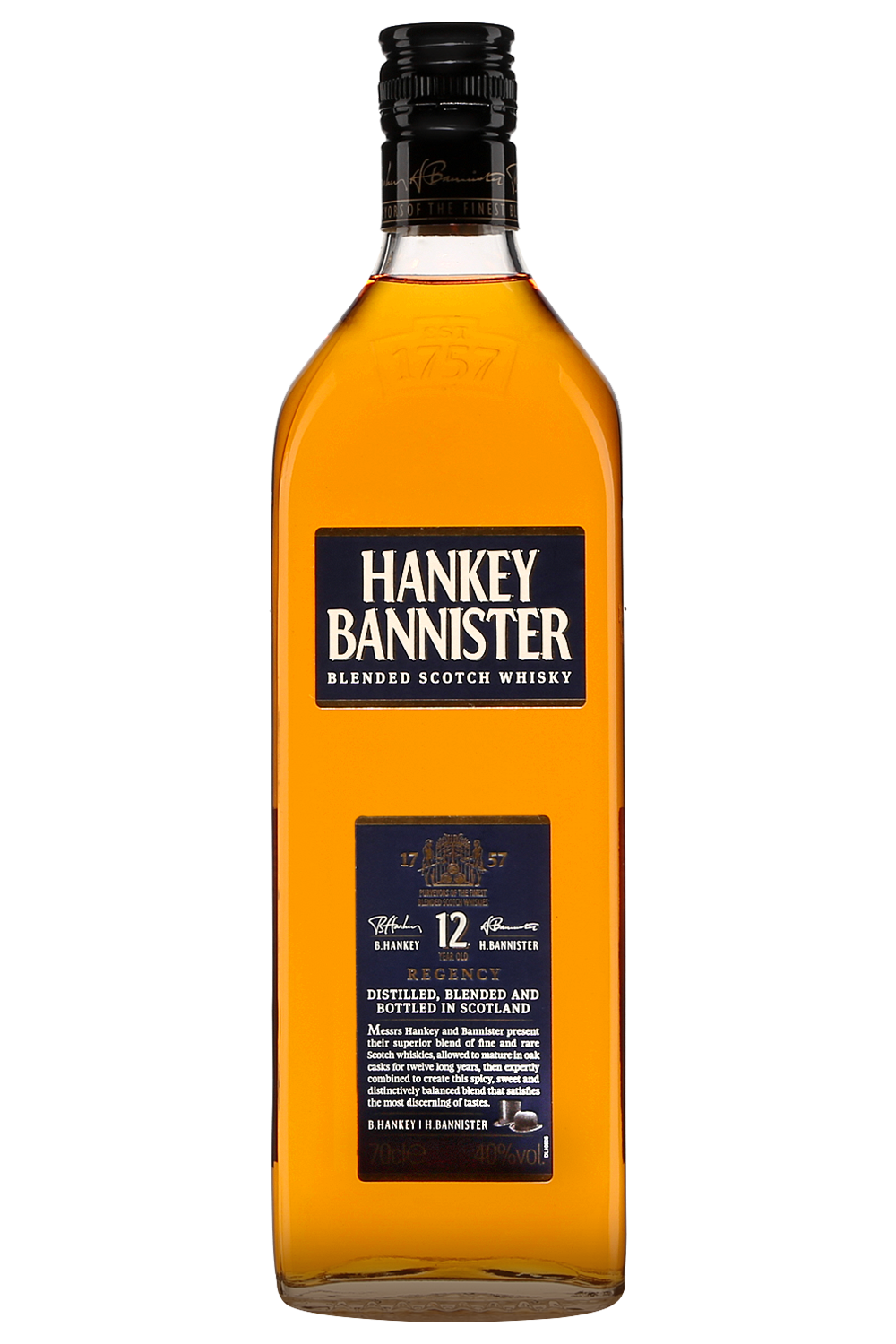Hankey Bannister 12 ans Highlands Scotch Blended | Fiche produit | SAQ.COM