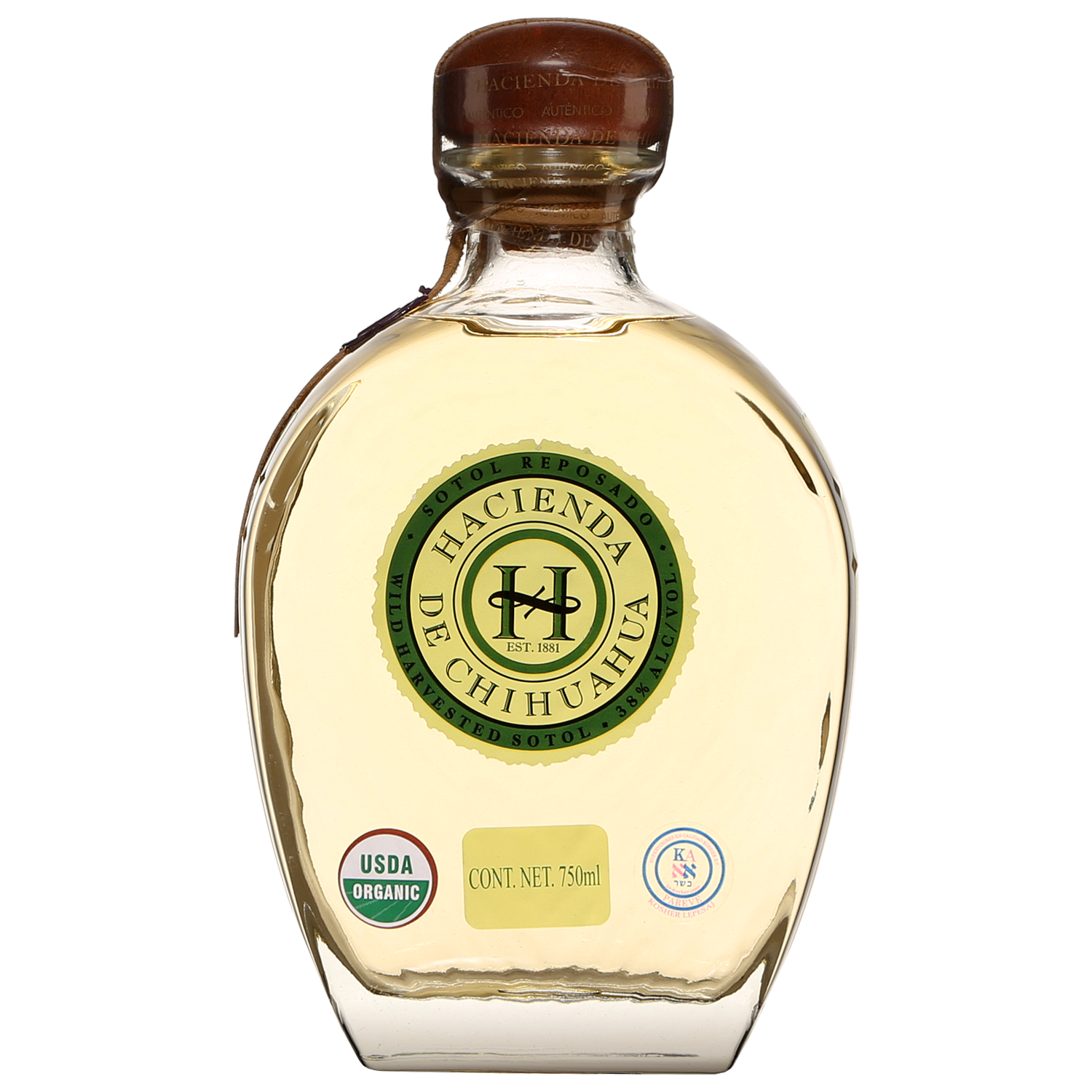Sotol Hacienda de Chihuahua Reposado Fiche produit