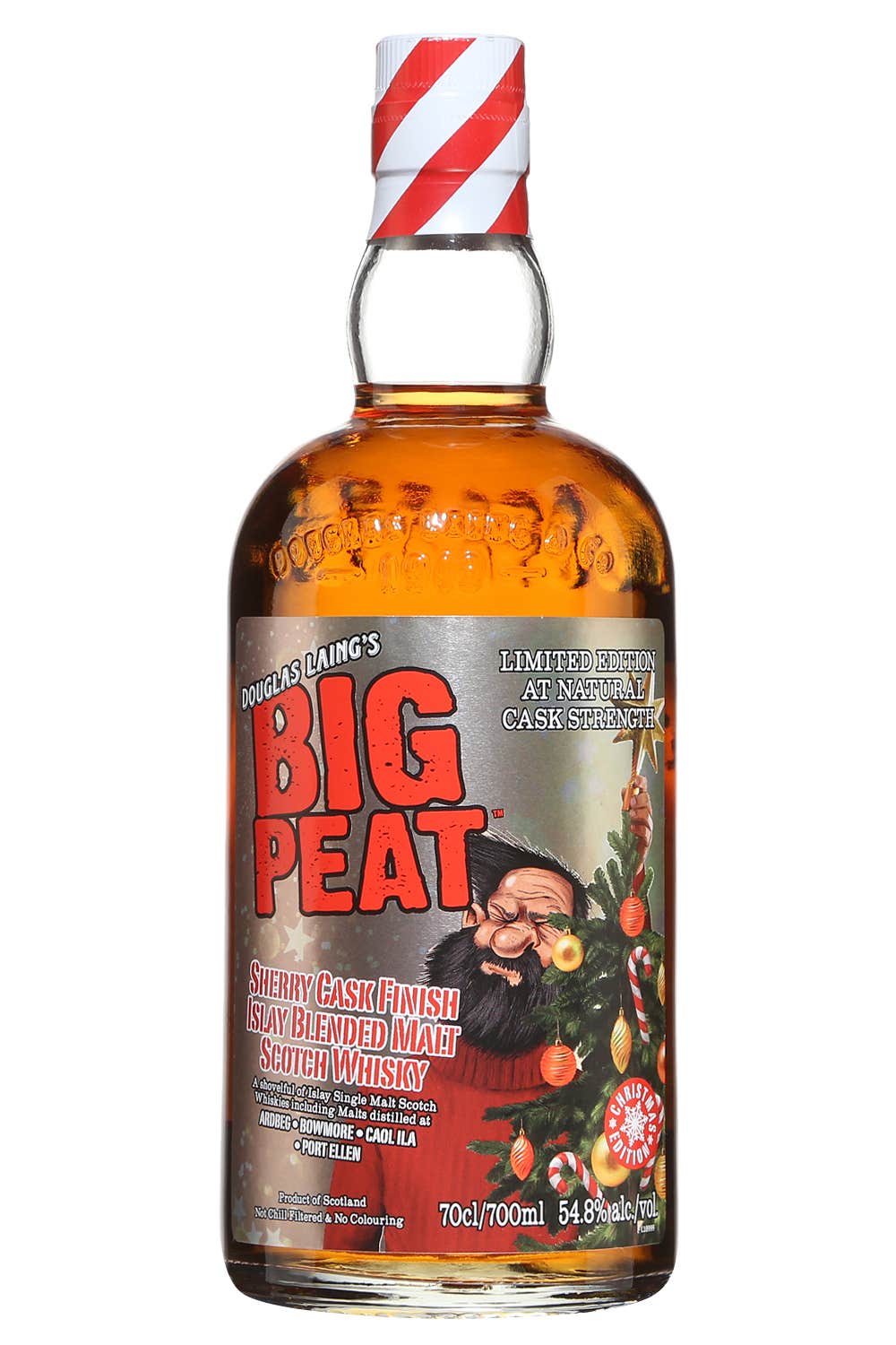 初売りセール Peat Big Laing Douglas Christmas Islay Strenght Cask Edition ウイスキー