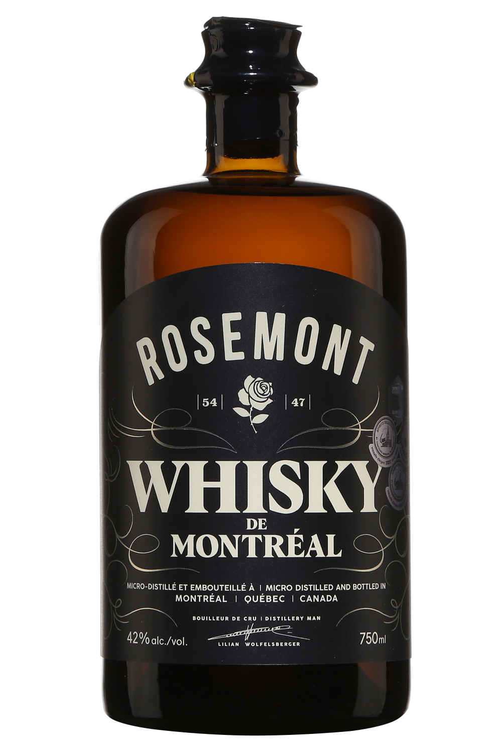 Rosemont Whisky de Montréal, Fiche produit