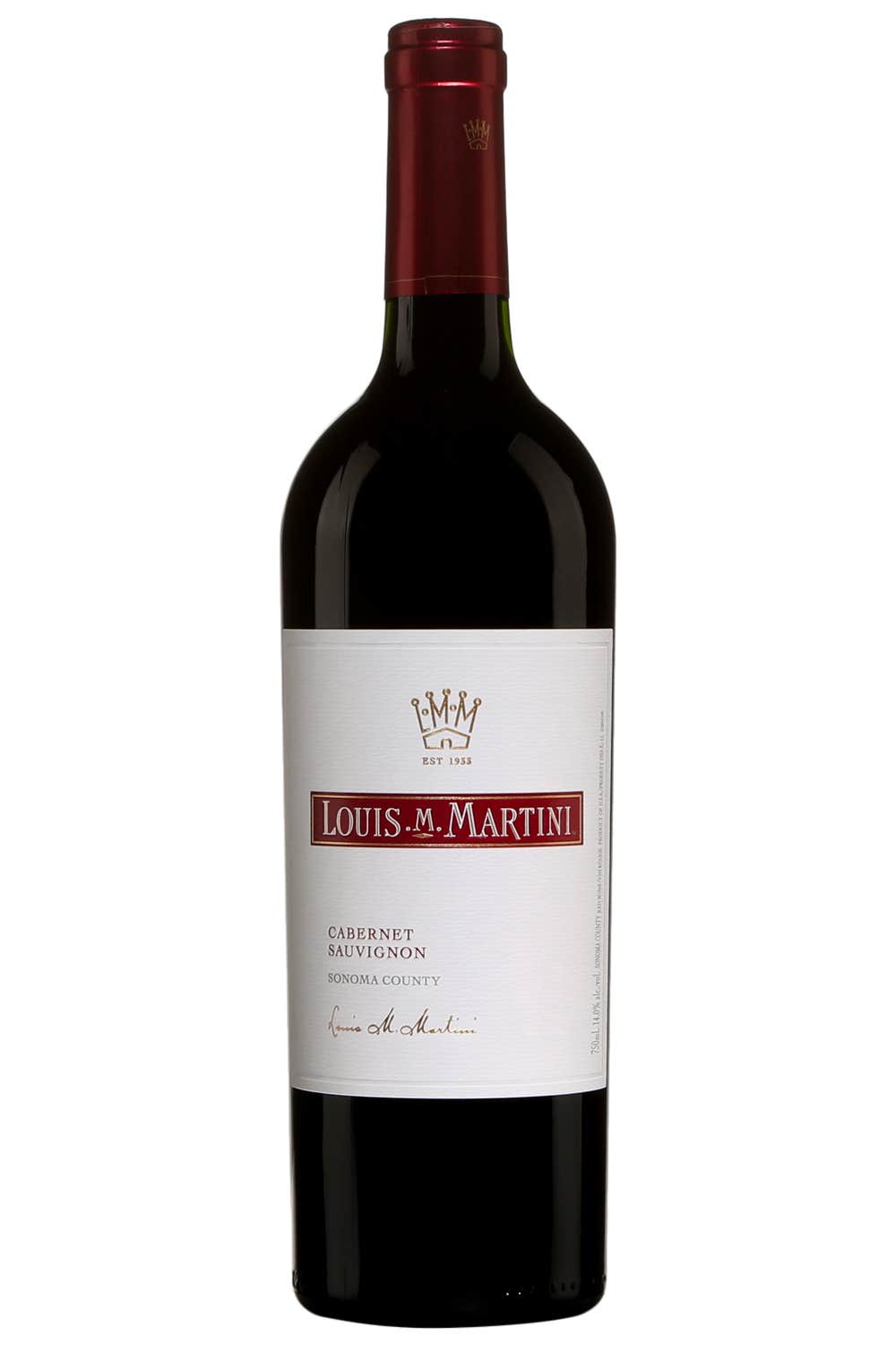 Louis M. Martini Cabernet Sauvignon Sonoma County 2019 | Product page 