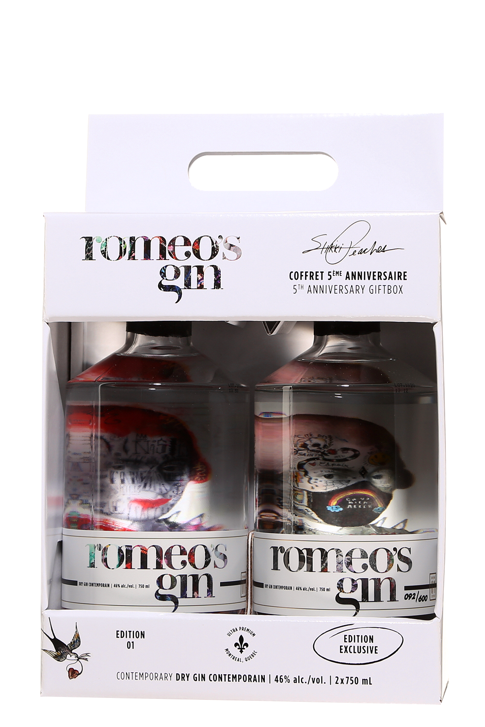 Romeo's Gin Coffret Cadeau, Fiche produit