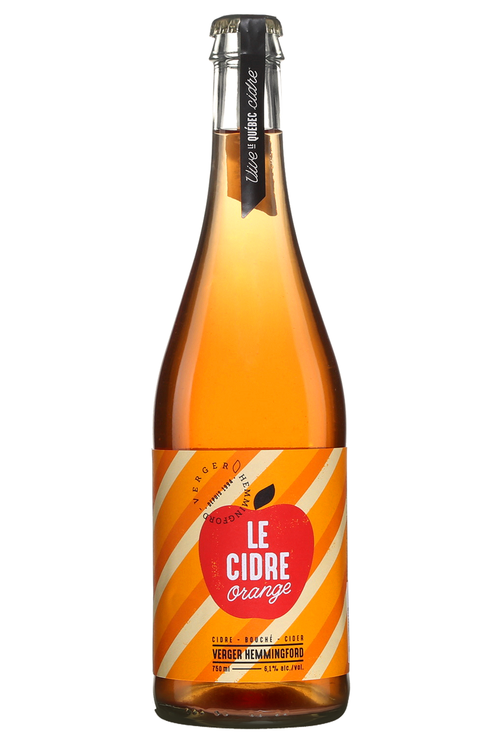 LE CIDRE Orange Verger Hemmingford, Fiche produit