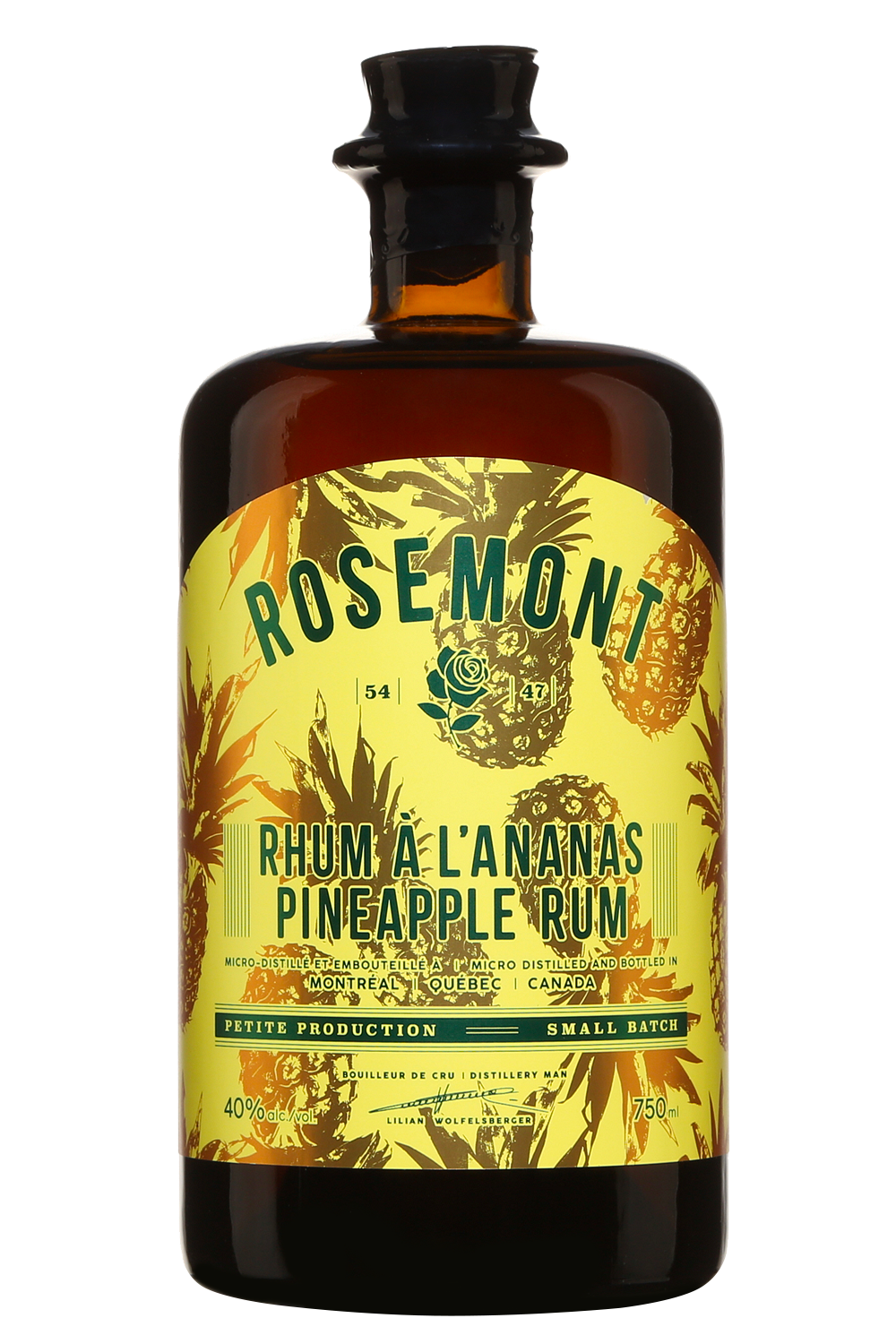 Rhum Arrangé Ananas Rosemont Distillerie - La Cave Saint-Vincent