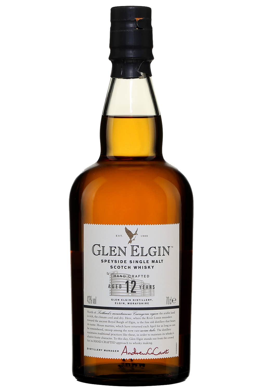 Glen Elgin 12年 スコッチウイスキー はめ込め 700ml