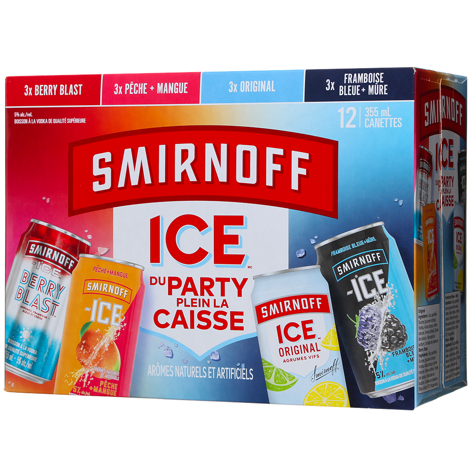Smirnoff Ice Life Of The Party Pack
