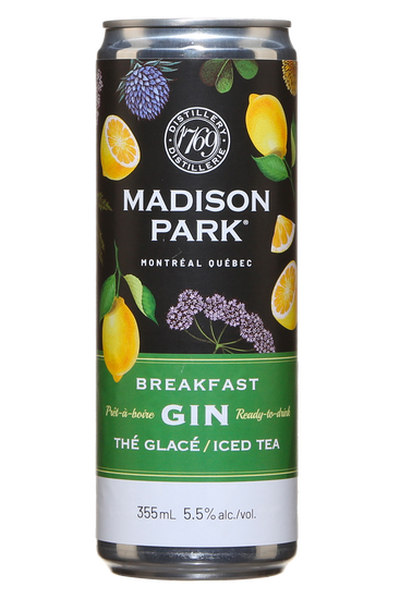 Madison Park Breakfast Gin Iced Tea