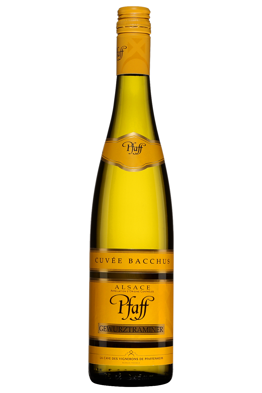 Pfaff Cuvée Bacchus Gewurztraminer, Product page