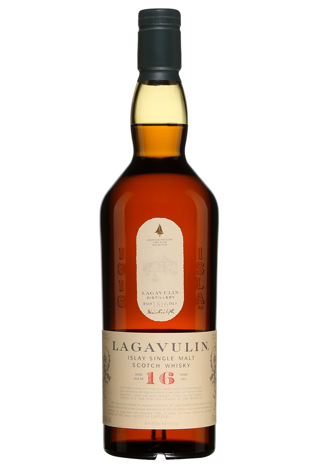 Lagavulin 16 Years Old Islay Single Malt Product page