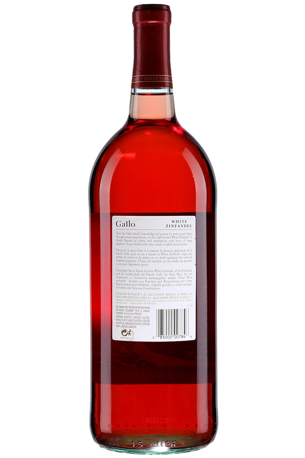 Gallo White Zinfandel Product page SAQ.COM
