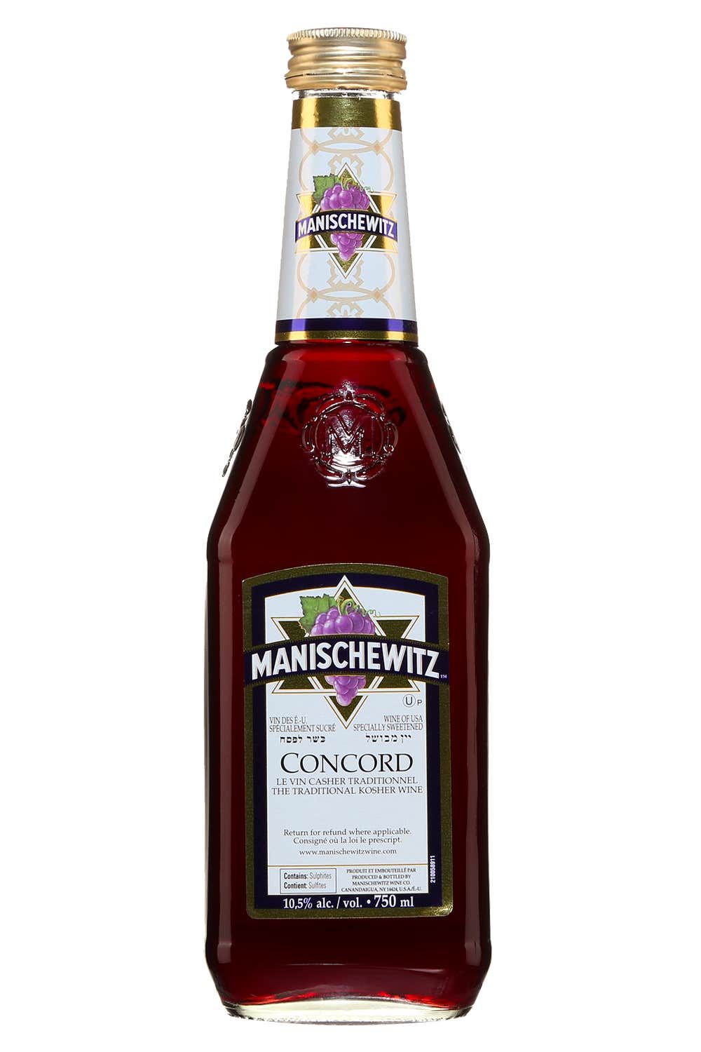 Manischewitz Concord Product page SAQ.COM