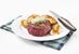 Grilled beef tenderloin with blue cheese butter