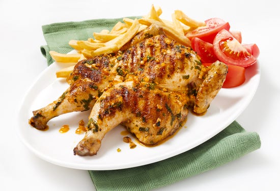 Portuguese-style grilled chicken