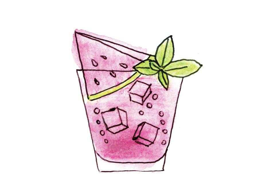 A cocktail drawing