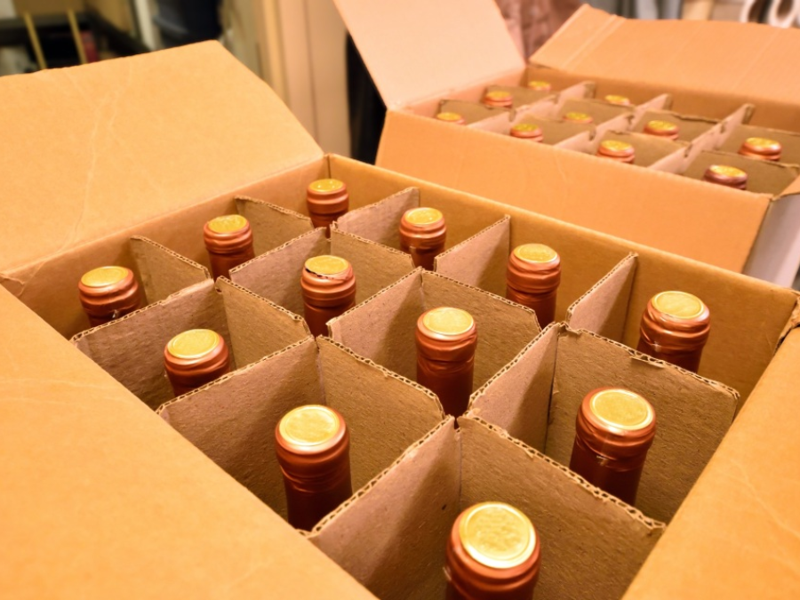 wines in a box