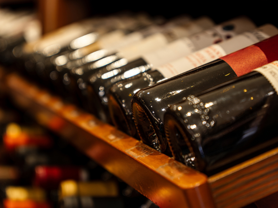 Wine bottles