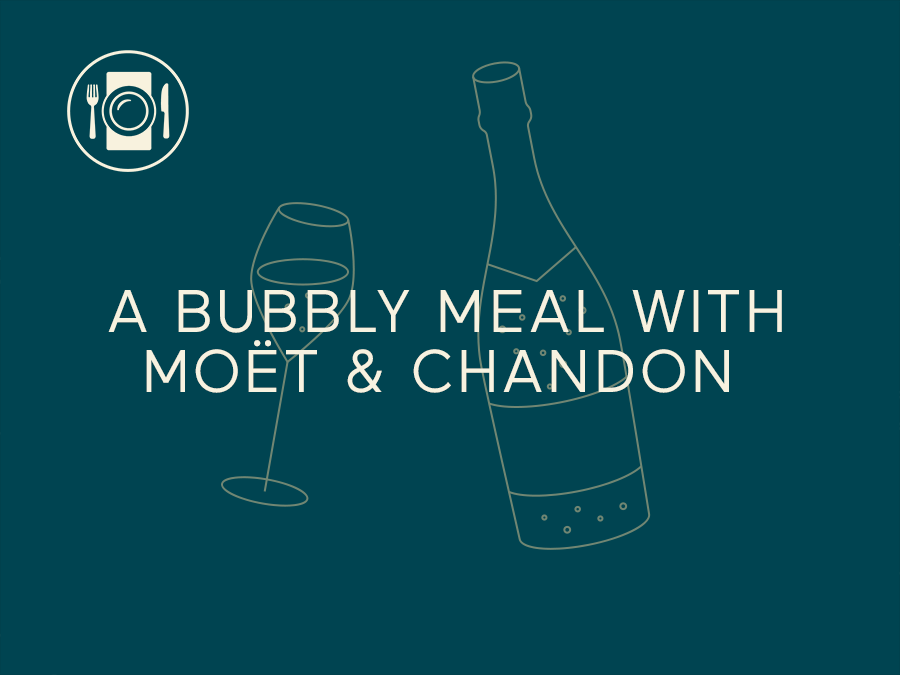 Champagne and gastronomy with Moët & Chandon 