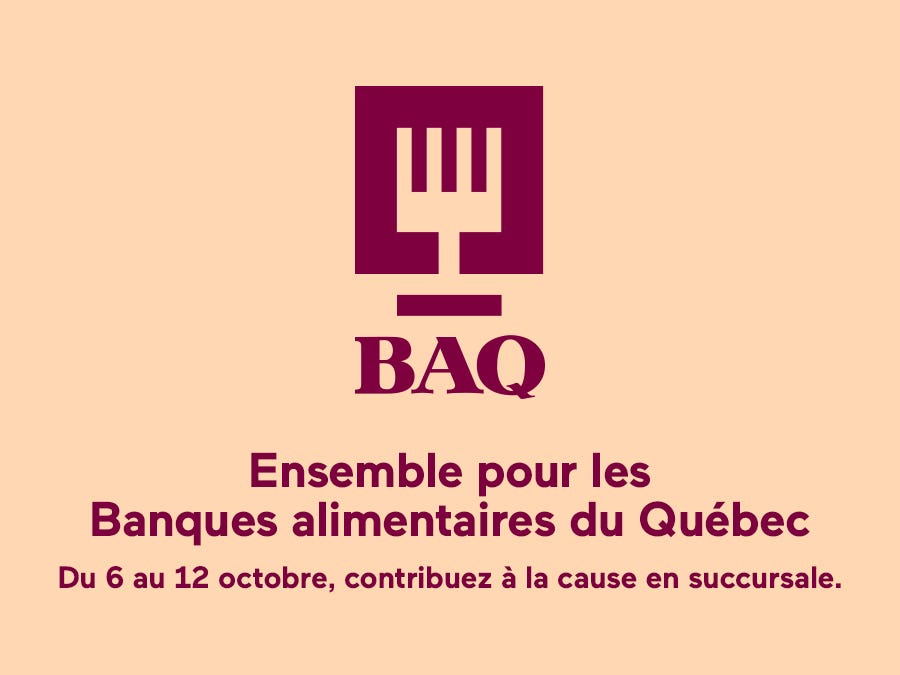 Logo de la SAQ et de BAQ