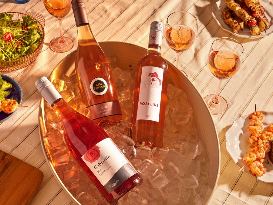 Because rosé and summer (and BBQ!) go hand in hand