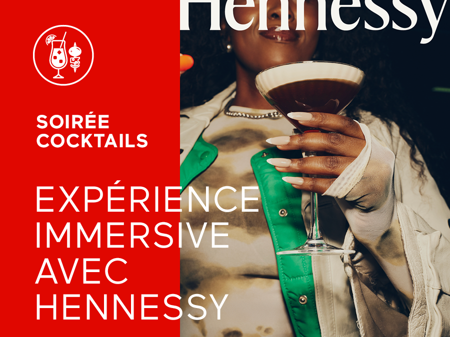 Soirée cocktail : expérience immersive avec Hennessy 