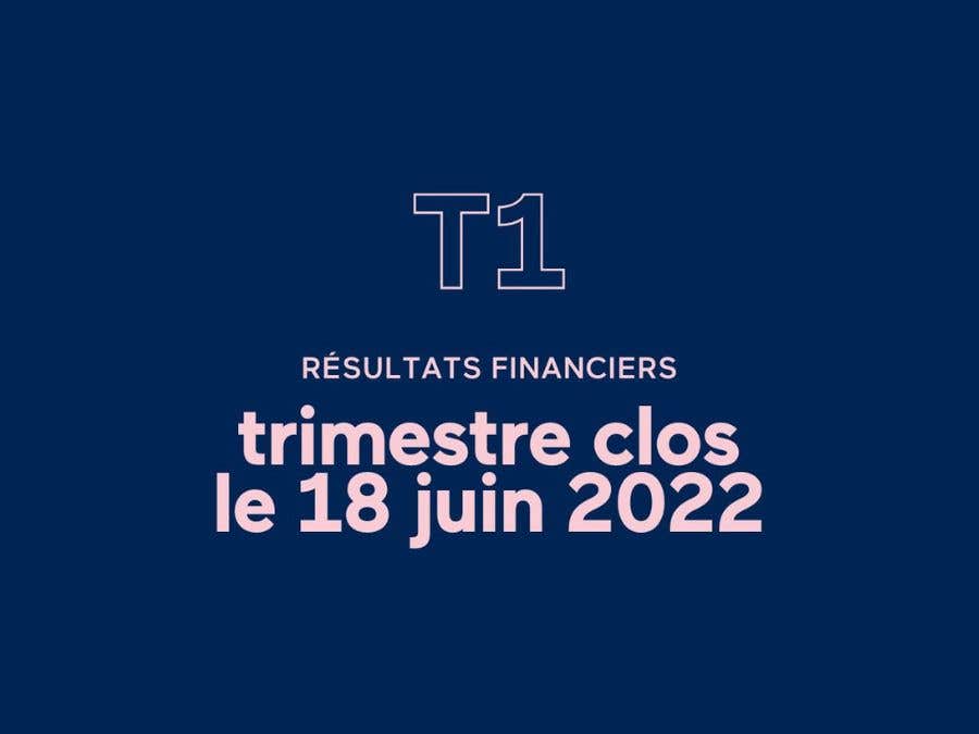 Trimestre 1 2022-2023 - Clos le 18 juin 2022