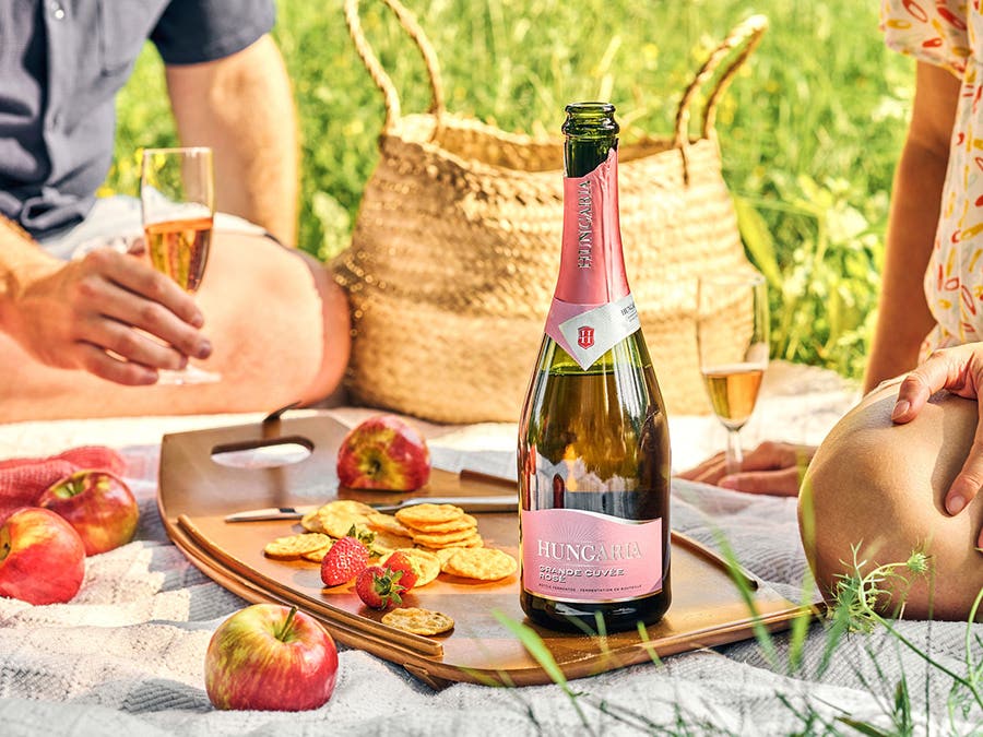 Bottle of Hungaria Grande Cuvée Rosé