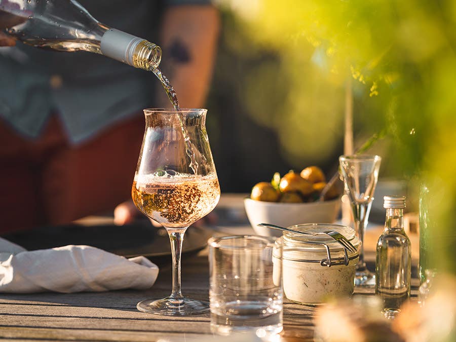 Brunch et rosé