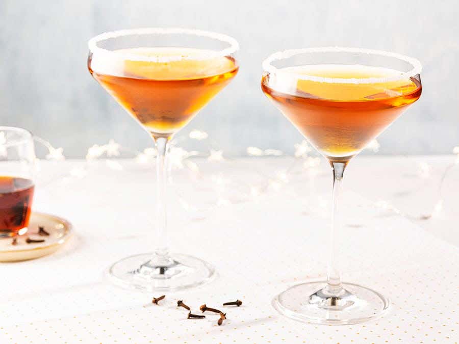 Cocktails givrés à l'érable