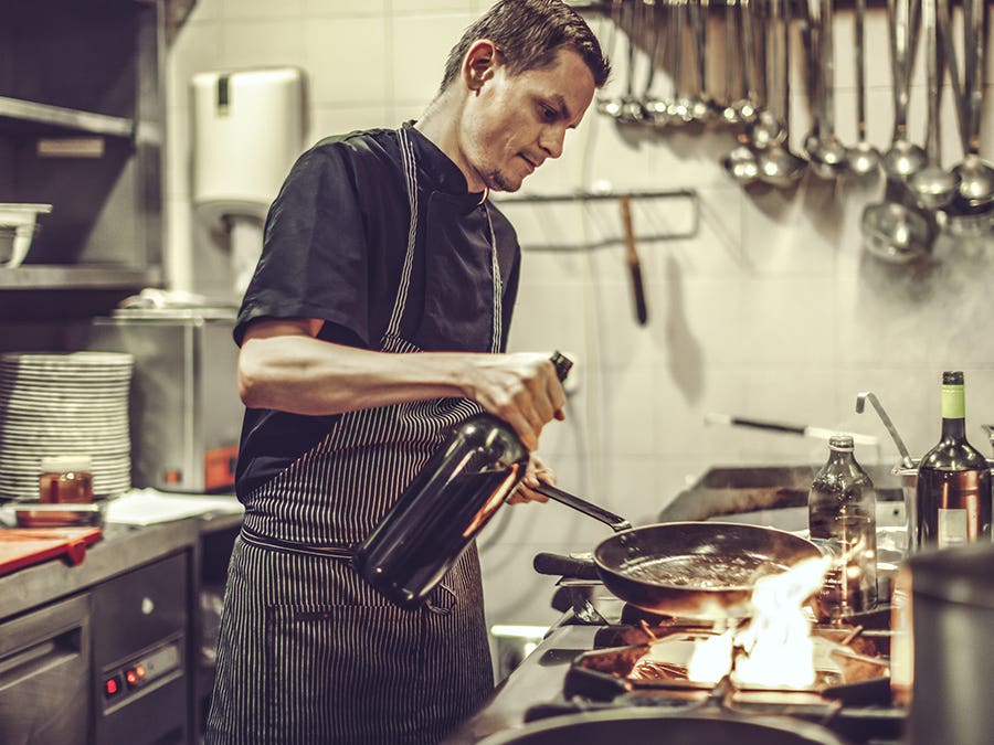 Cuisiner avec du vin