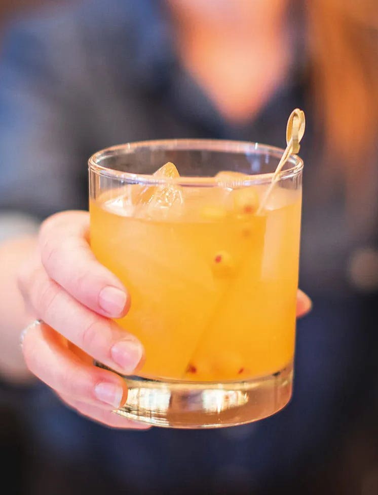 Cocktail : nordic old fashioned Cocktail : nordic old fashioned