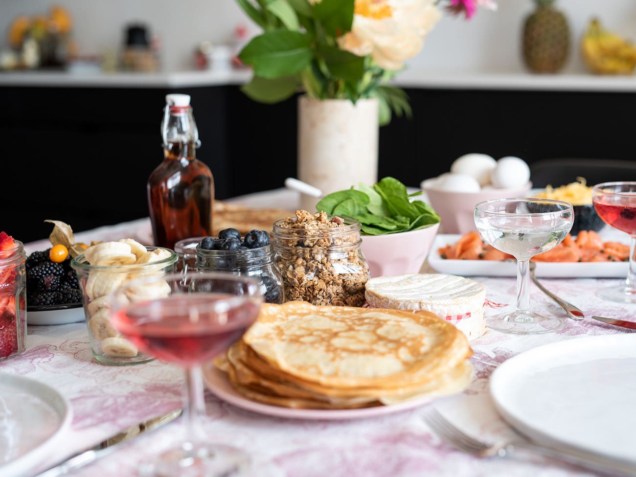 Des garnitures pour les crêpes