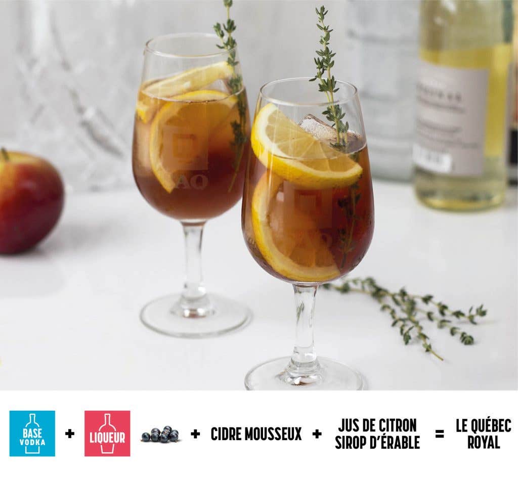 Photo du cocktail Québec Royal