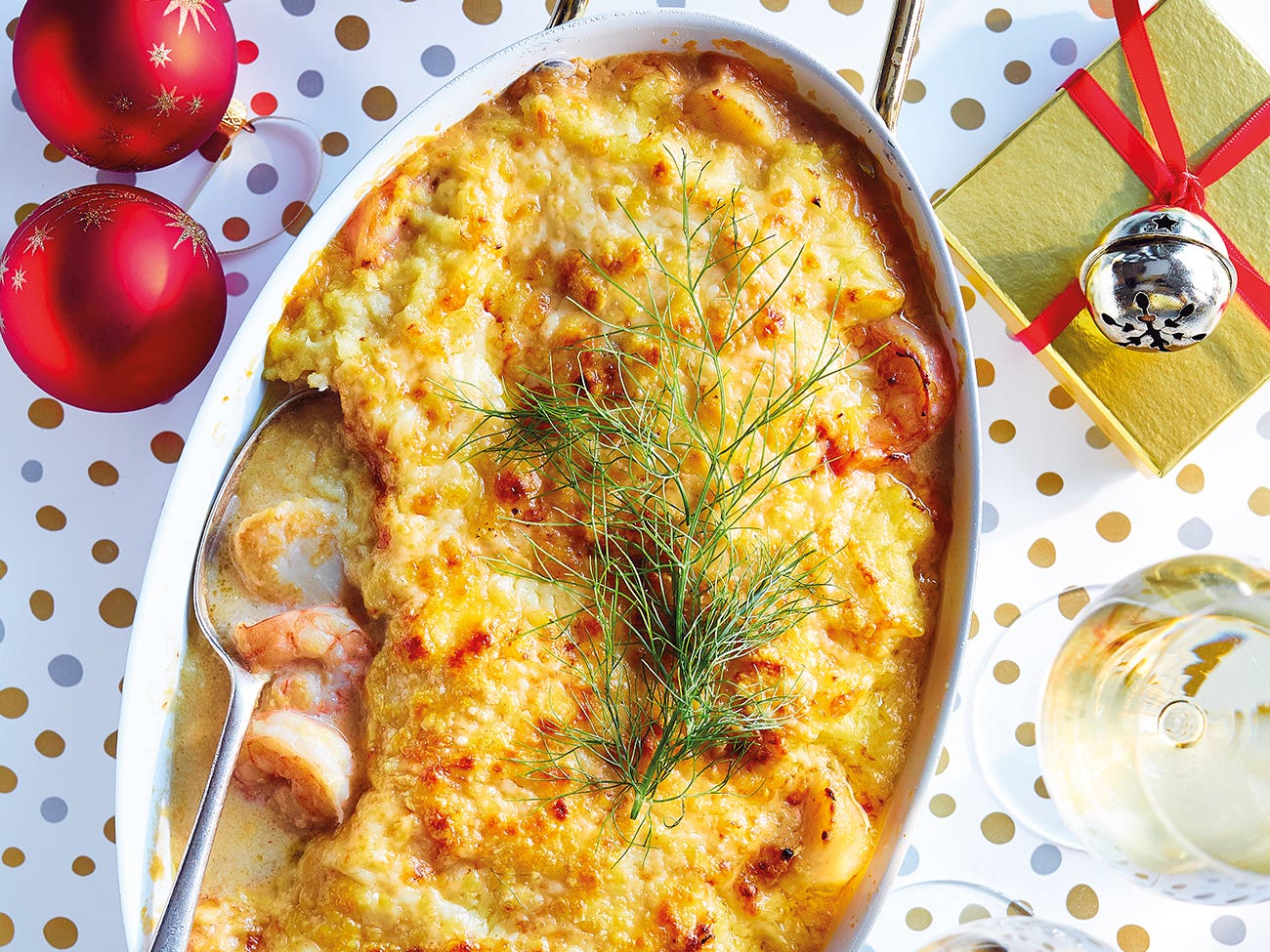 GRATIN DE FRUITS DE MER