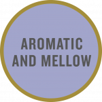 “Aromatic and mellow” taste tag