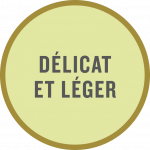 Pastille «Délicat et léger»