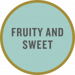 “Fruity and sweet” taste tag