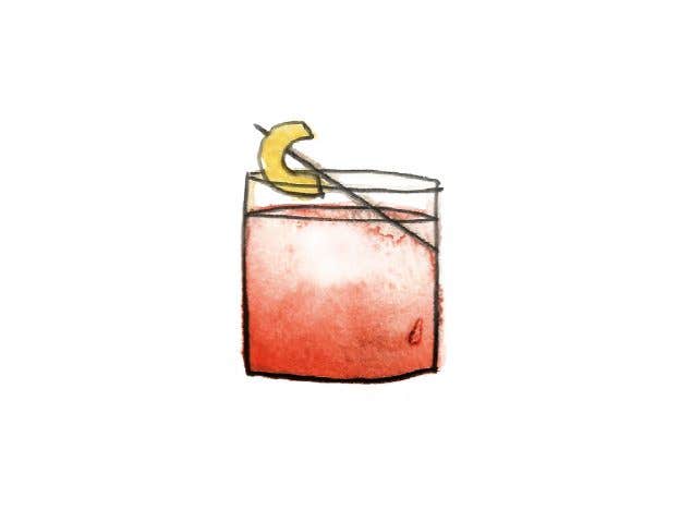 Illustration du cocktail Boulevardier