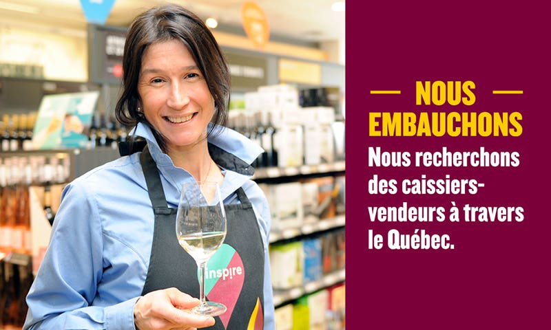 Nous embauchons des caissiers-vendeurs à travers le Québec.