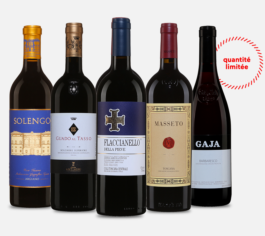 Vins italiens de renom.