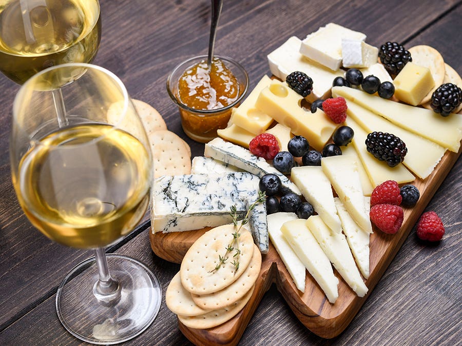 Wine and cheese: United by the tag