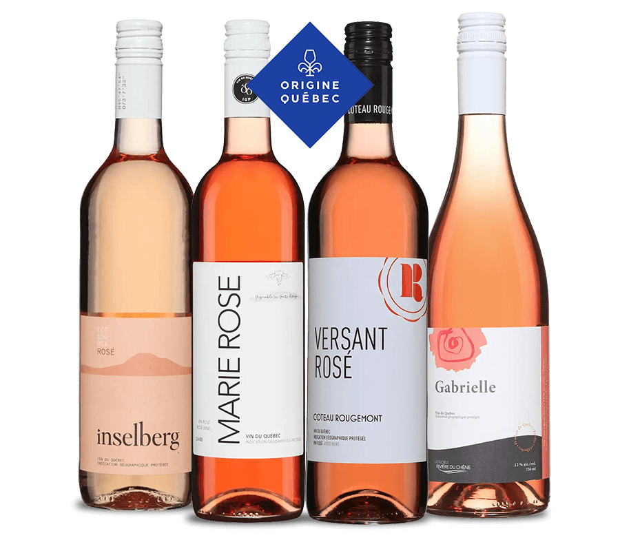 Les vins rosés du Québec