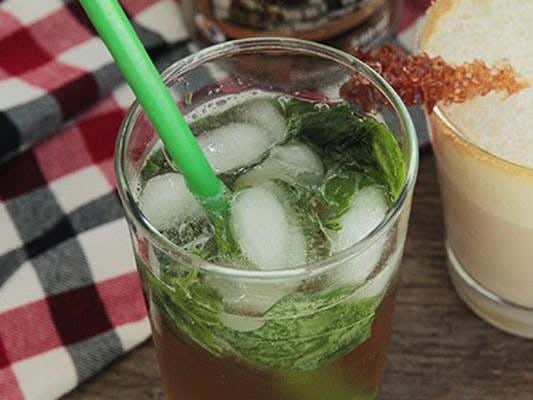 Maple Mojito cocktail