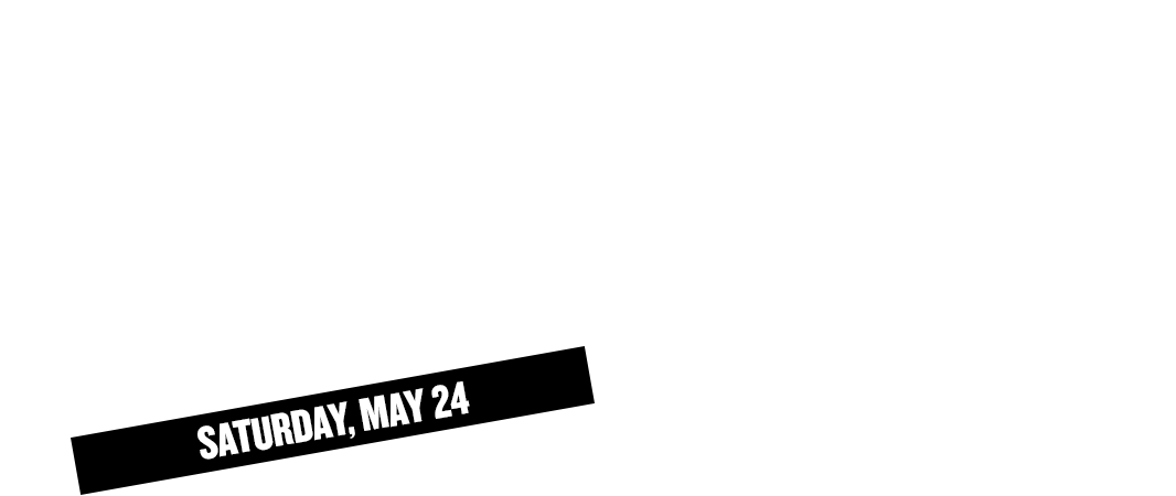 20% off selected products, Saturday, May 24.